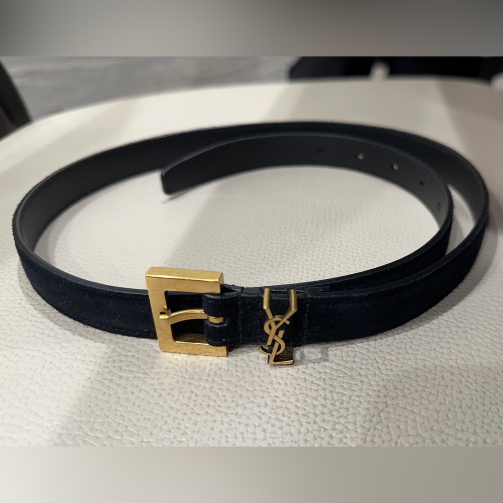 YSL belt.